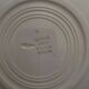 Flower earthenware plates