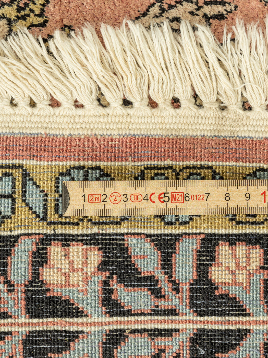 1960s cashmere carpet, 95 x 170