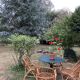 Lot of 4 adult rattan chairs