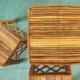 Set of 3 rattan harnesses