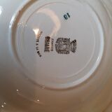 Set of plates of Opaque Porcelain from Gien
