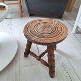 Vintage tripod stool