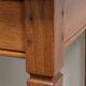 Table end of sofa in solid blond oak – 1950
