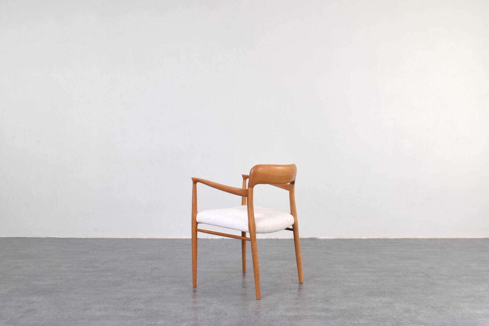Mid-Century Model 56 Danish Dining Chair by Niels O. Møller for J.L. Møller