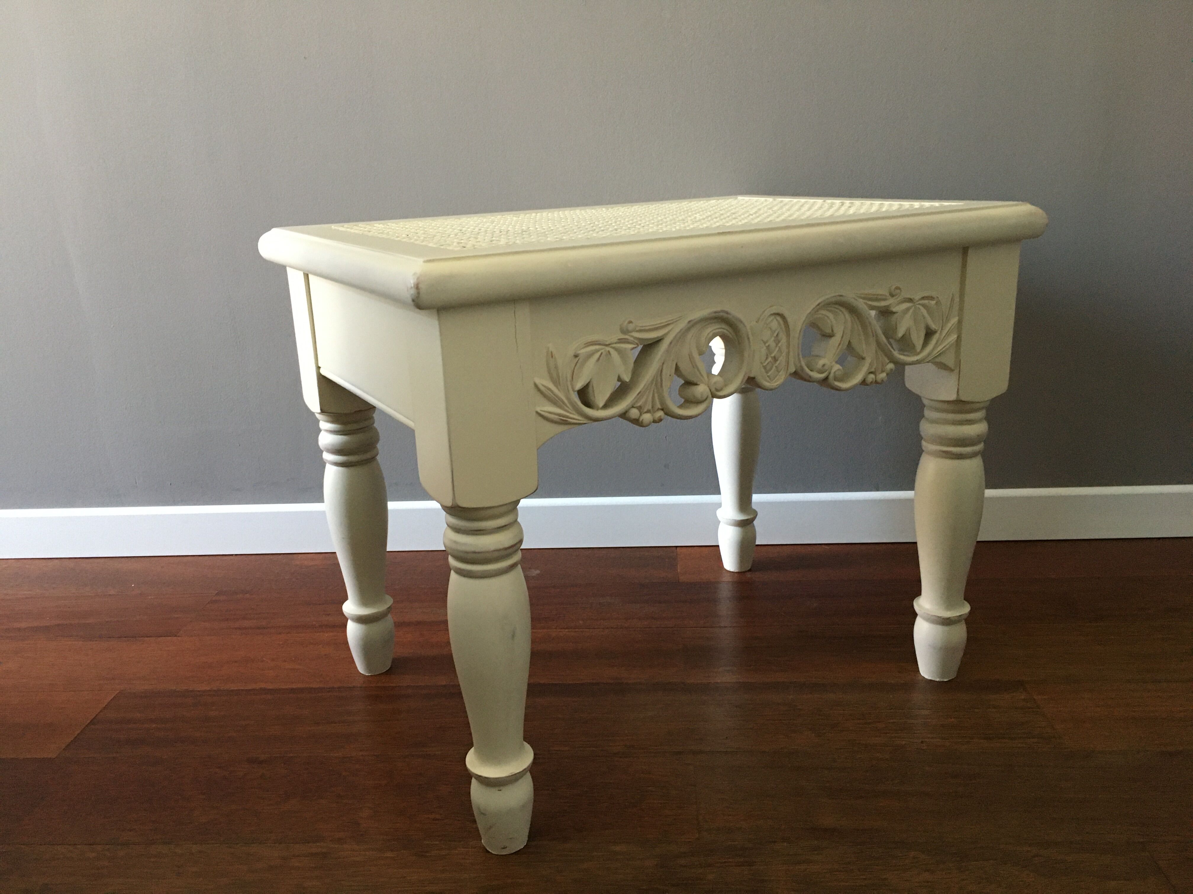 Country corner coffee table