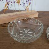 Chiseled crystal candy box