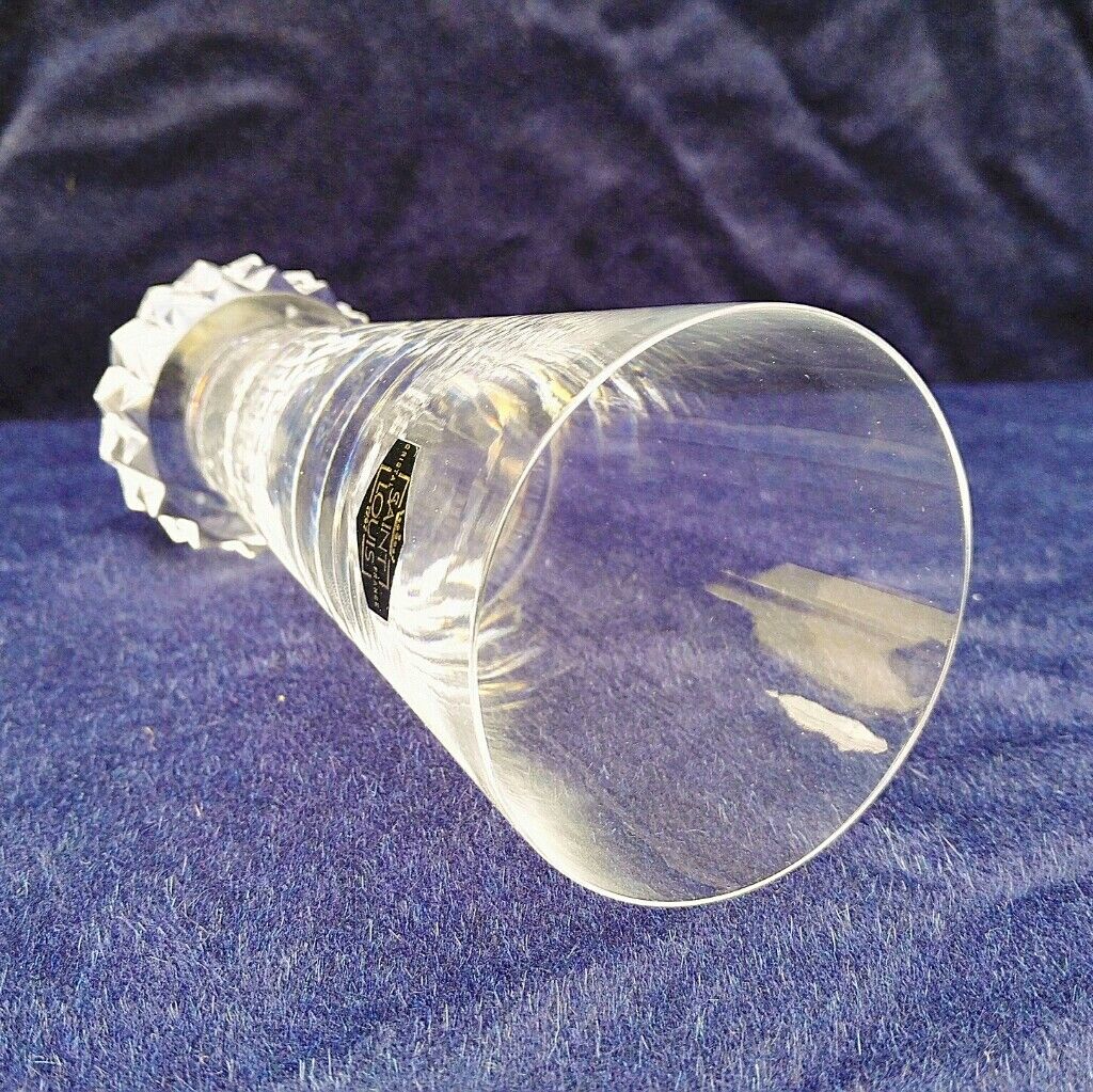 Crystal aperitif glass Saint Louis diamond model