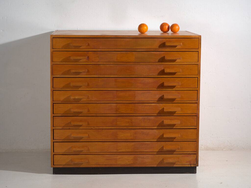 Industrial drawing table – Škoda Factory (c. 1950)