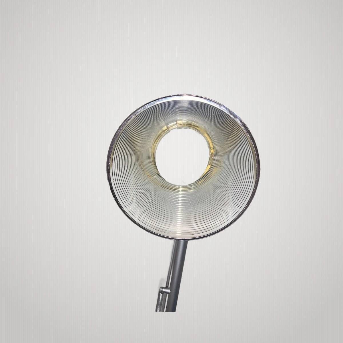 Philippe Starck Archimoon K lamp for Flos 1998 with yellow shade.