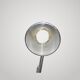 Philippe Starck Archimoon K lamp for Flos 1998 with yellow shade.