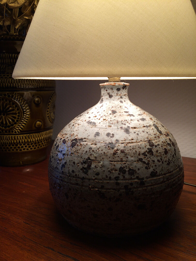 Vintage sandstone lamp
