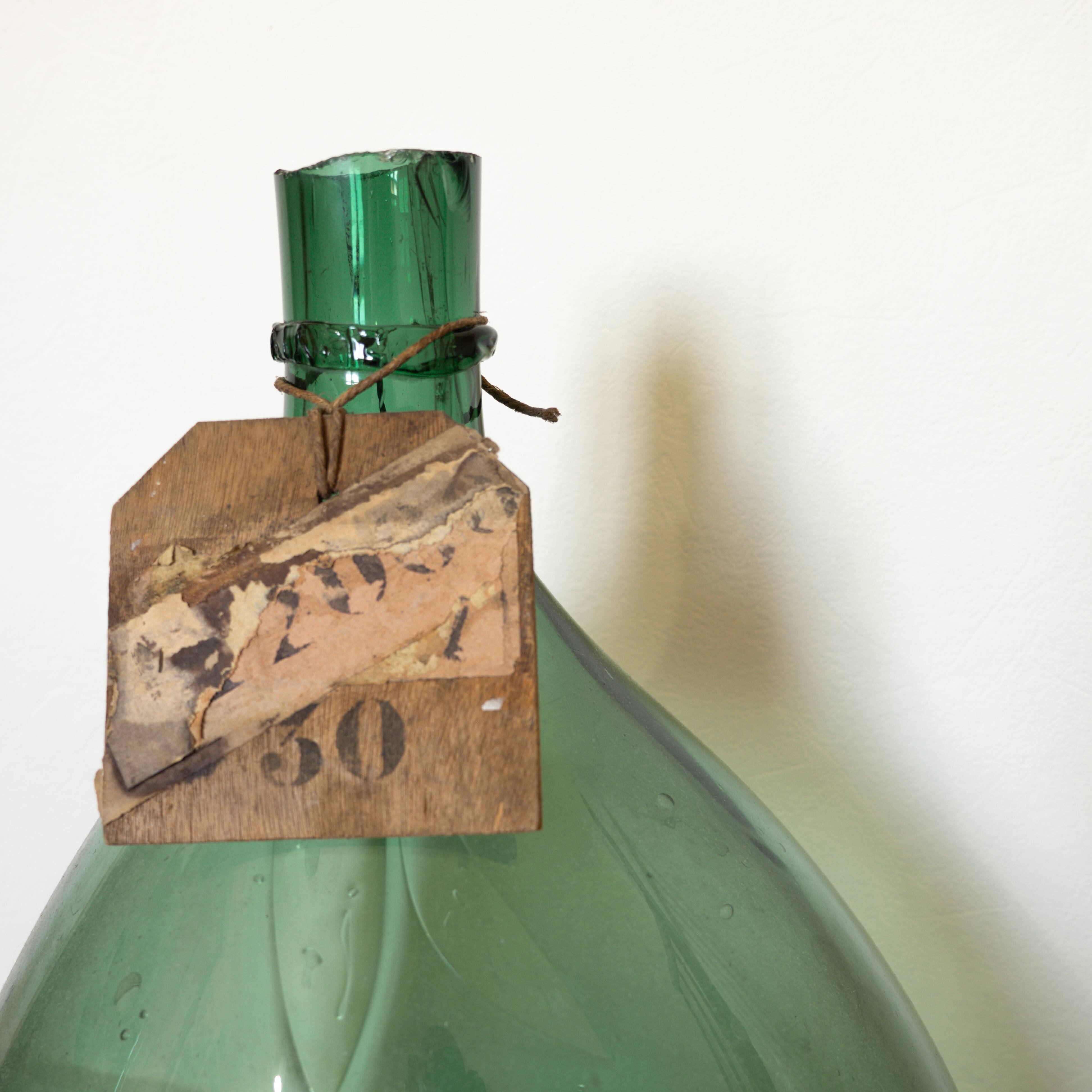 Pair of demijohns of 30 L