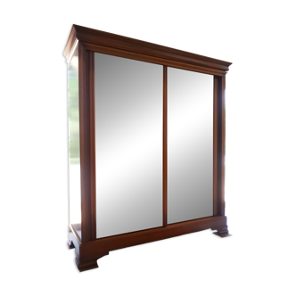 cherry wood wardrobe