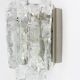 1 of 2 Large Kalmar Murano Wall Sconces, Austria, 1960s