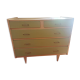 Vintage dresser year 70 feet compass