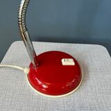 Spage Age red flexible table lamp