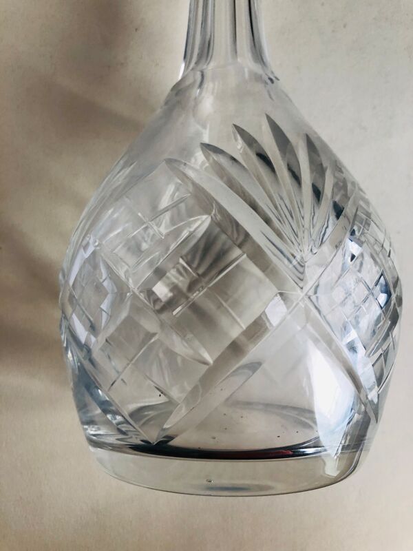 Carafe en cristal de Saint Louis modèle Chantilly