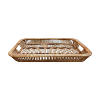 Wicker tray