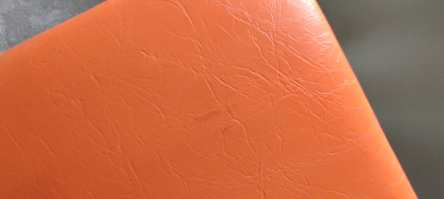 Chrome and skai desk from the 70s