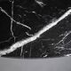Original Knoll Tulip dining table (152cm) Nero Marquina glossy LIKE NEW!!
