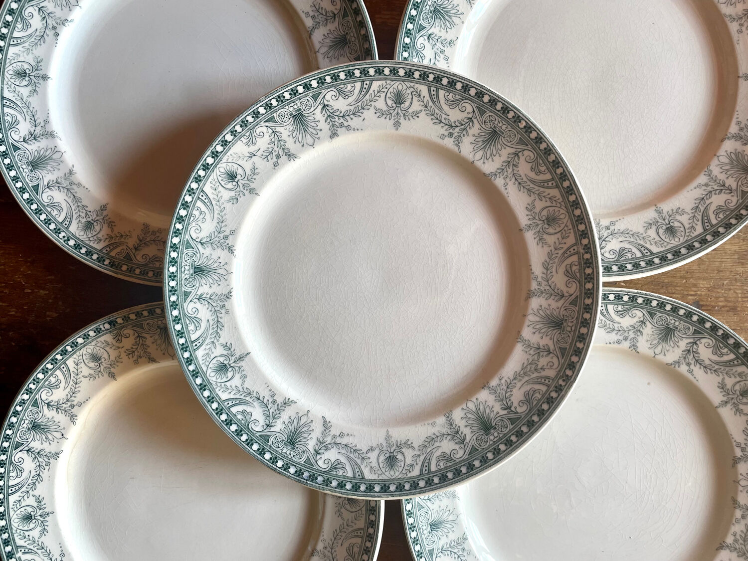 Assiettes Wilbur Terre de Fer