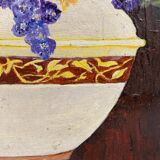 Peinture bouquet vintage