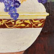 Peinture bouquet vintage