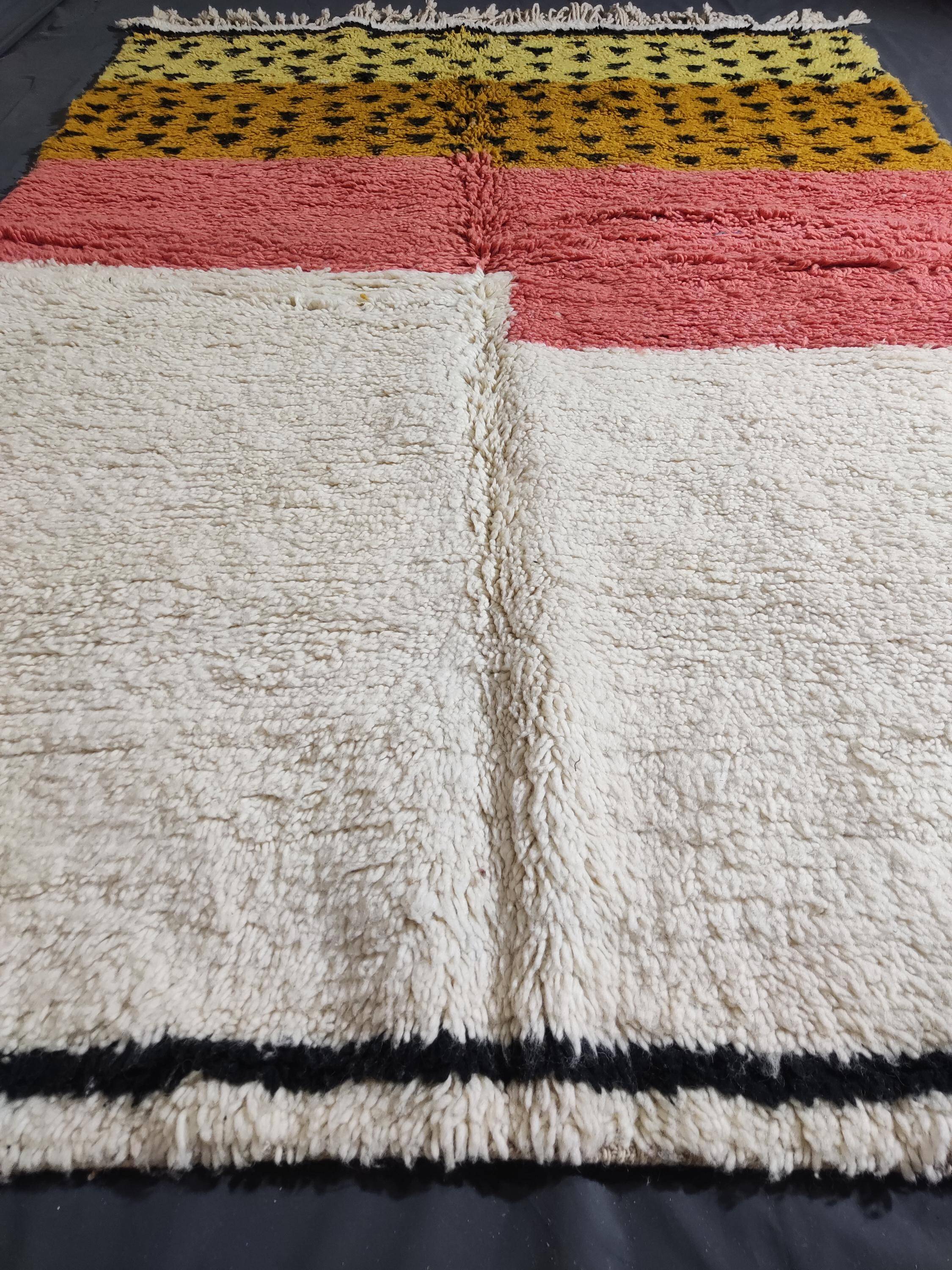 Large handmade Berber rug 3 x 2 m