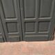 Cupboard front in patinated beech Doors 20th century
