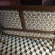 Banquette style Louis XVI
