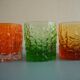 6 vintage whisky glasses Geoffrey Baxter Whitefriars