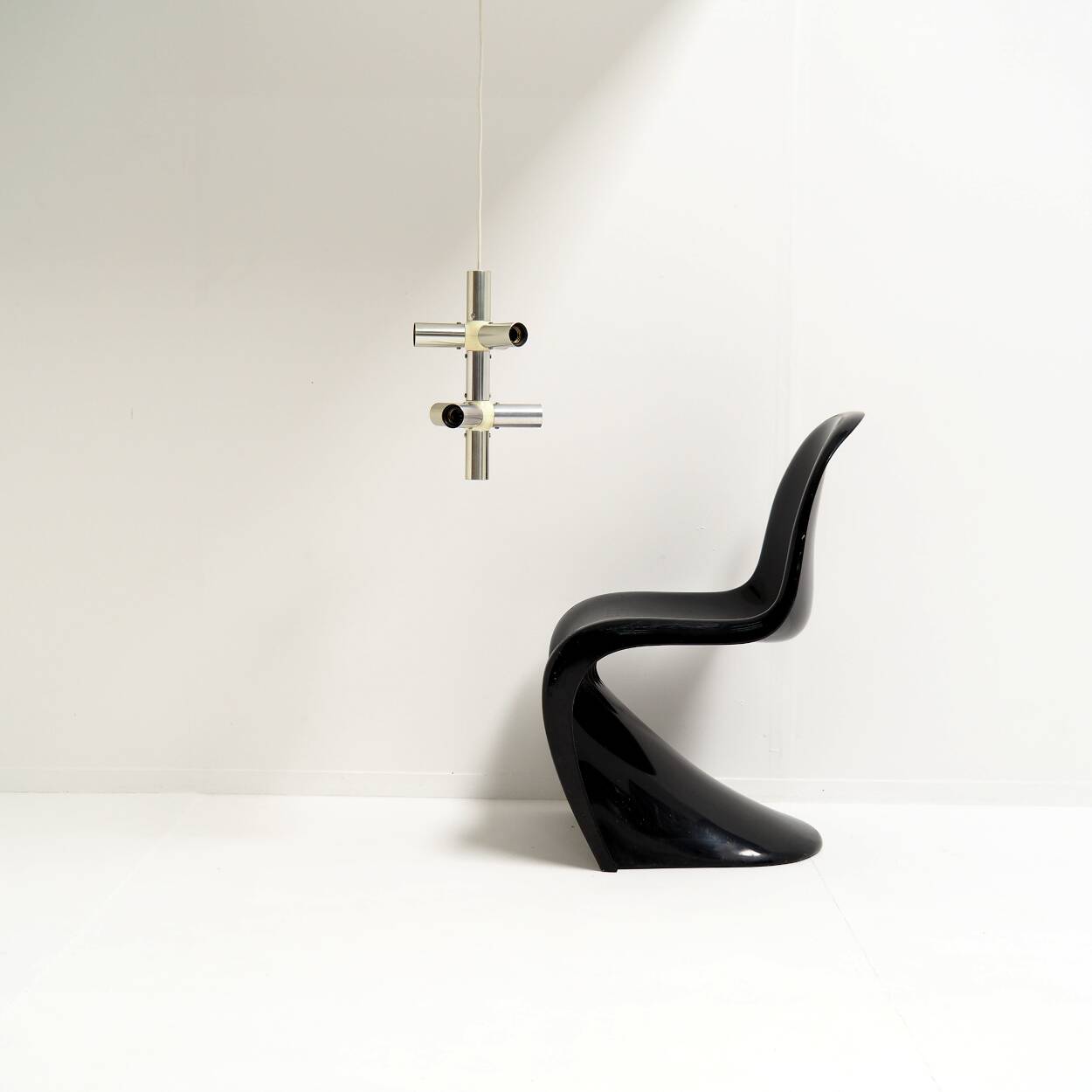 Vintage ‘Lichtstruktur’ Pendant by Trix and Robert Haussmann