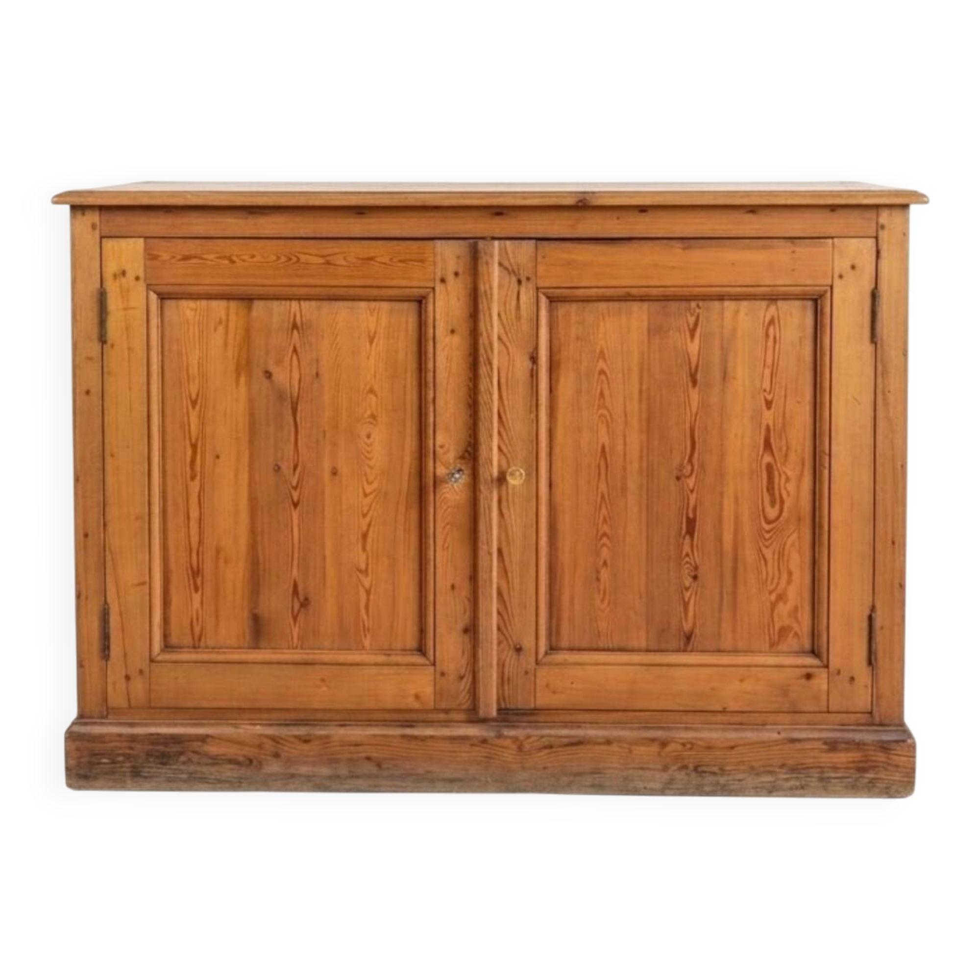 Buffet in Pitchpine, 2 doors, professional furniture.