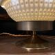 Vintage table lamp large porcelain globe Bernardaud Limoges J.J Prolongeau - Circa 1960