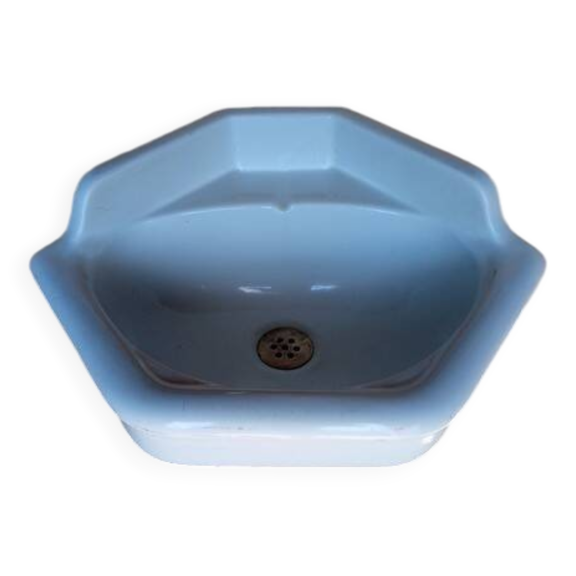 Corner sink Ceramic enamelled corner washbasin 1950 / Standard