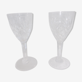 St Louis crystal wine glasses