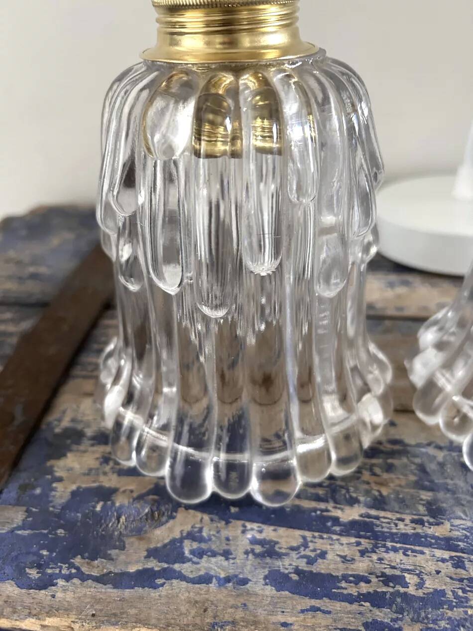 Lot de trois suspensions vintage