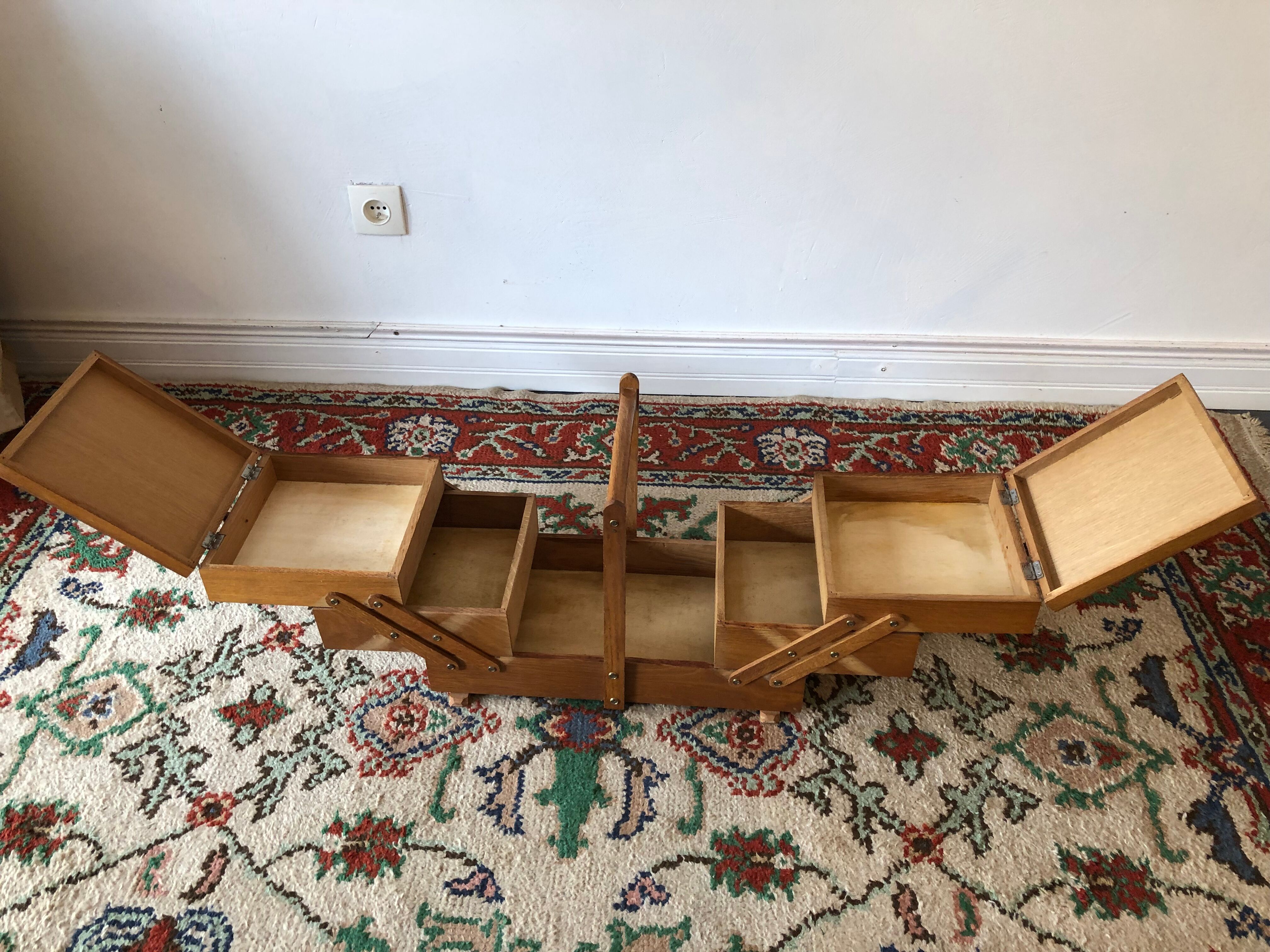 Vintage sewing worker 60s