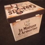 Metal advertising box for salted butter caramels from the 90s