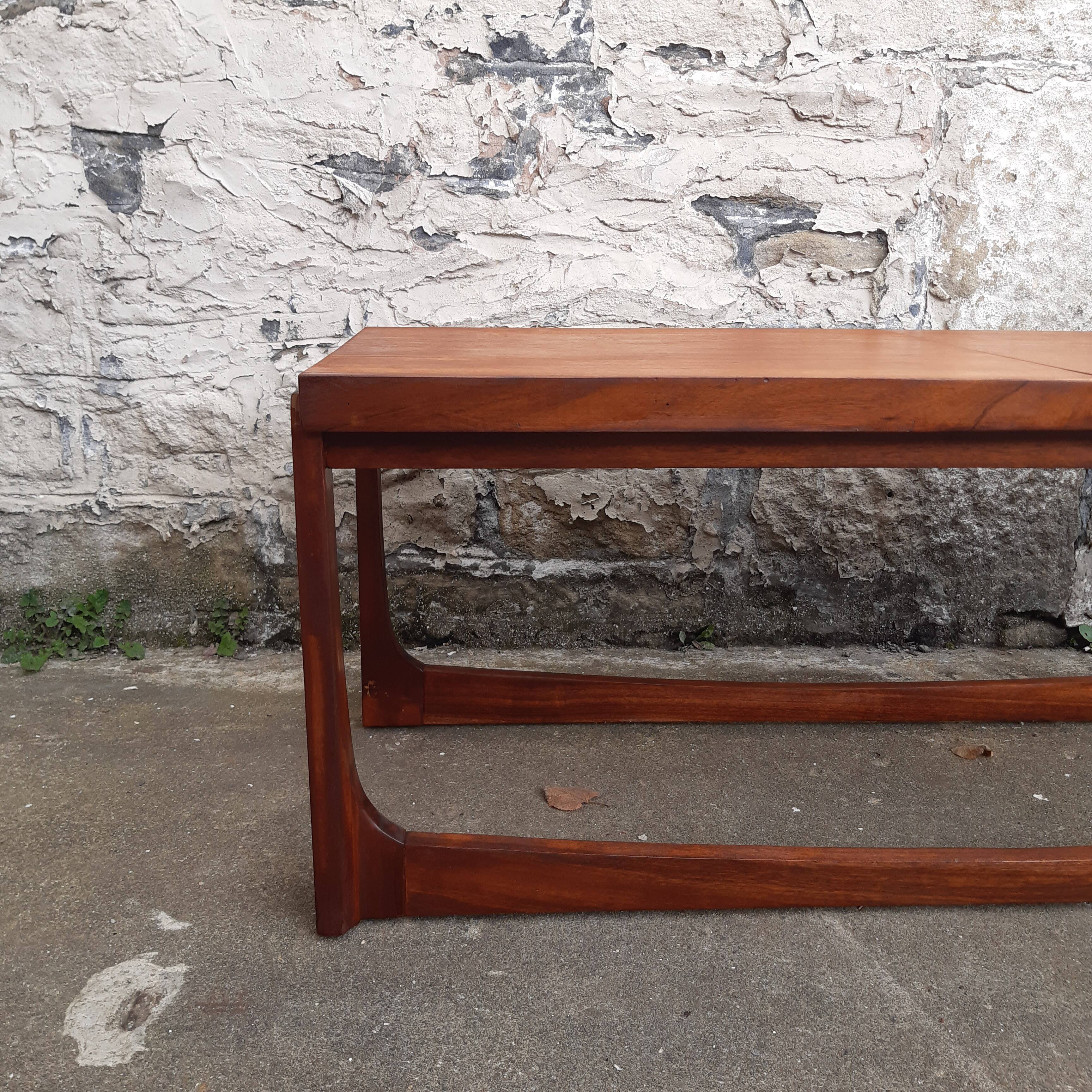 Remploy sliding coffee table