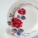 Set of 6 Digoin Sarreguemines flat plates, “Marcigny” model, 1950