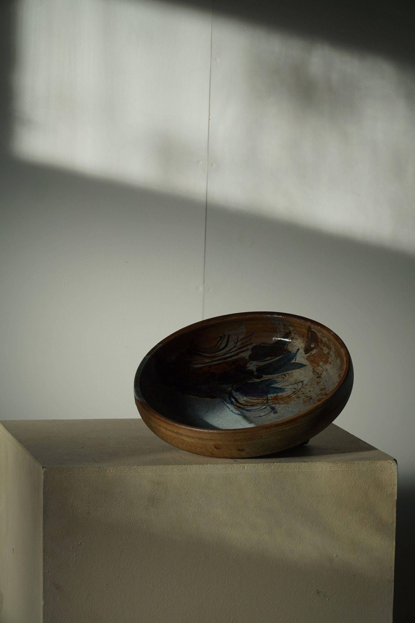 Large Mid-Century Ceramic Bowl by Conny Walther, 1970s
