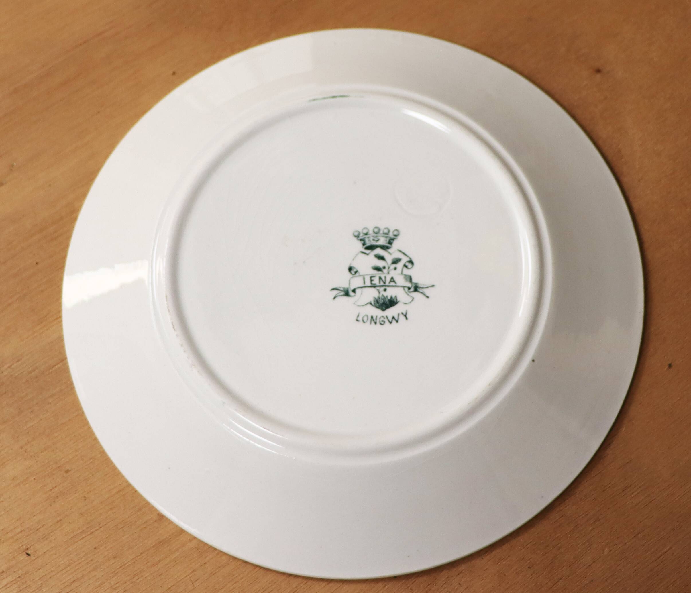 Assiette dessert vintage