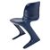 Fauteuil Kangourou Bleu Mid-Century conçu par Ernst Moeckl, Allemagne, années 1960.