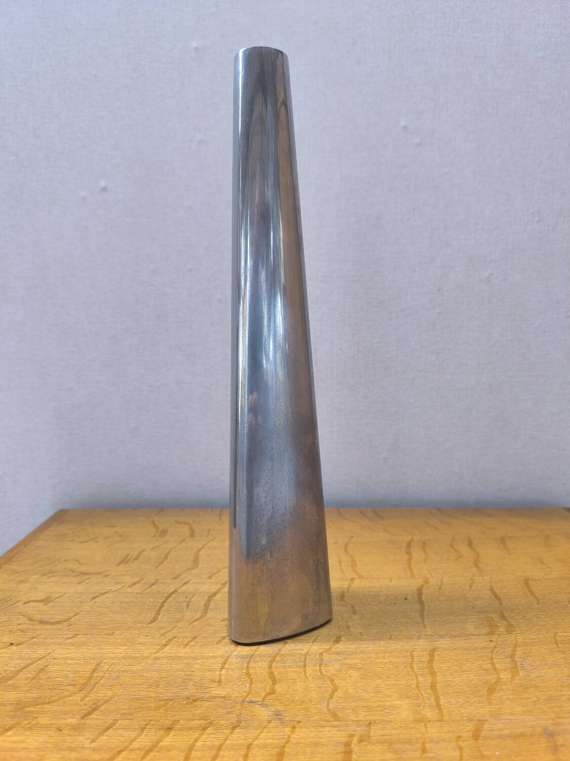 Large aluminum candle holder Ikea 1980