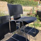 Lot of 6 chairs by David Rowland