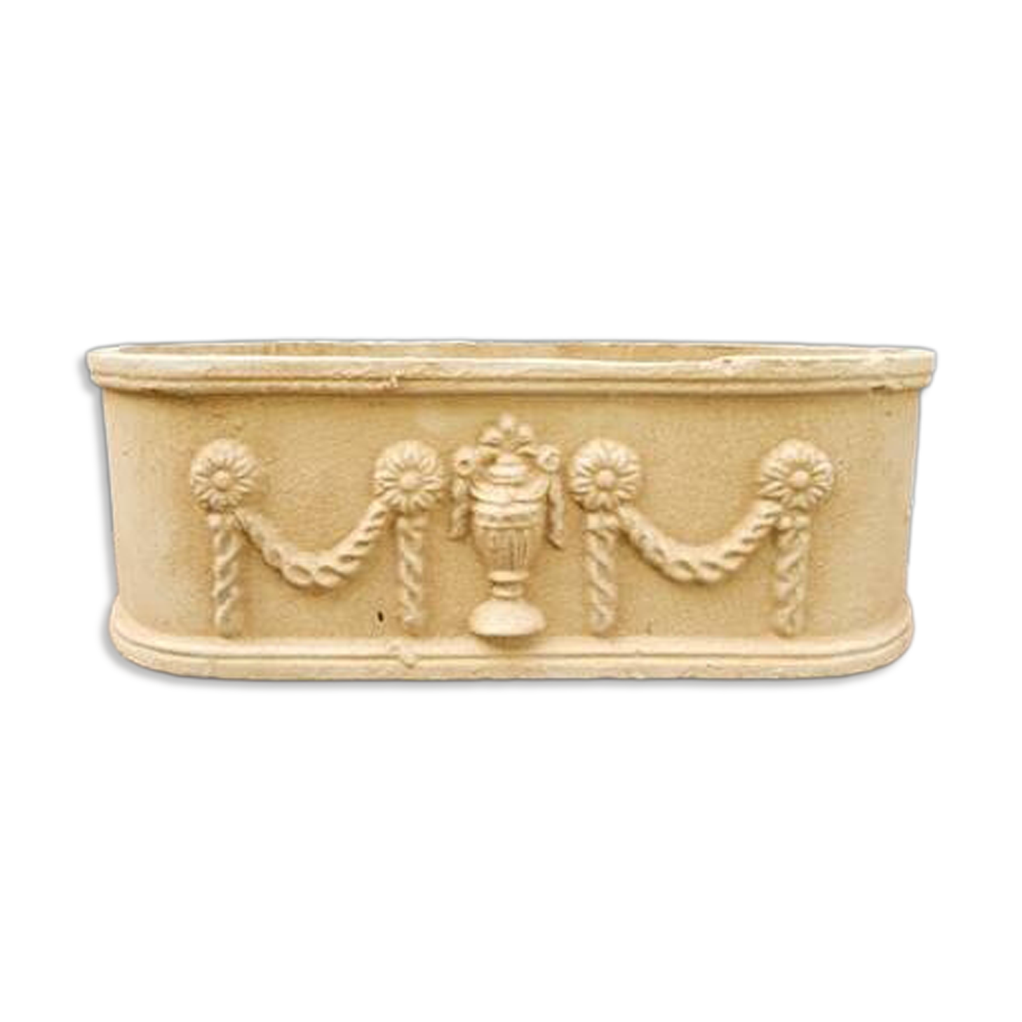 French cast iron jardiniere planter