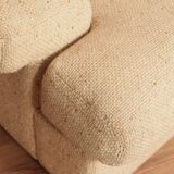 Danish Set of Armchairs Soft Cuschion Comfortable Wool Upholstery