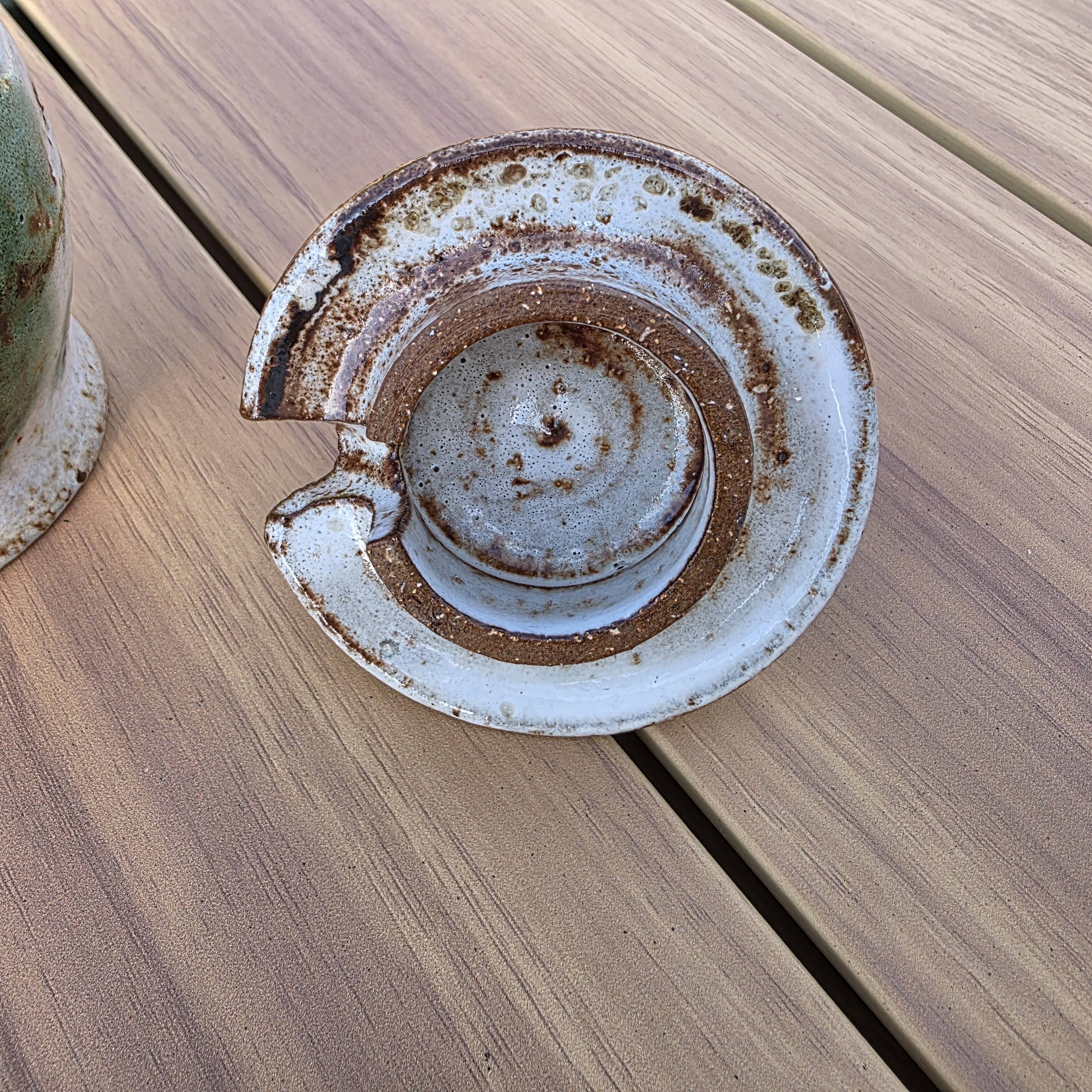 Vintage Covered Pot Duo - Vallauris Ceramic - 60s/70s