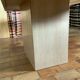 Travertine dining table